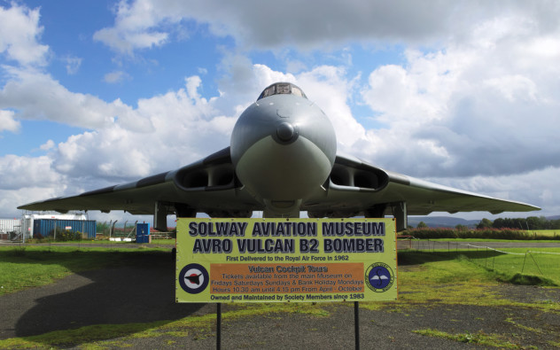 Avro Vulcan XJ823 at the Solway Aviation Museum