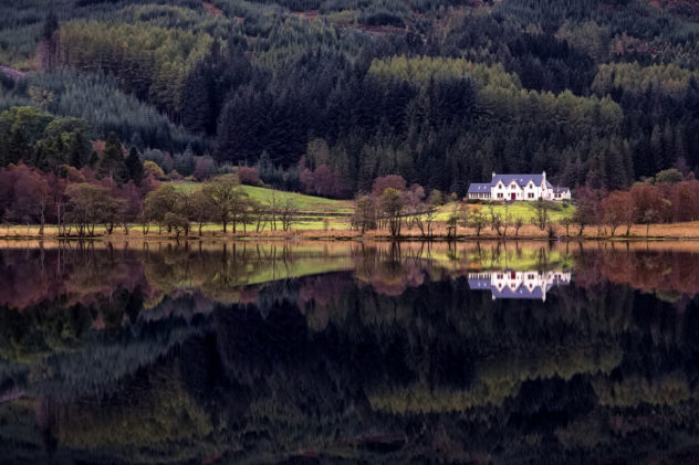 I've been meaning to go check out the reflections in Loch Chon for a few years, having seen other folks' results. It was quite calm - didn't disappoint :)